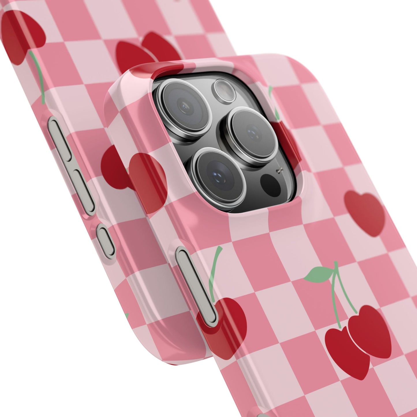 Cherry Checker Phone Case