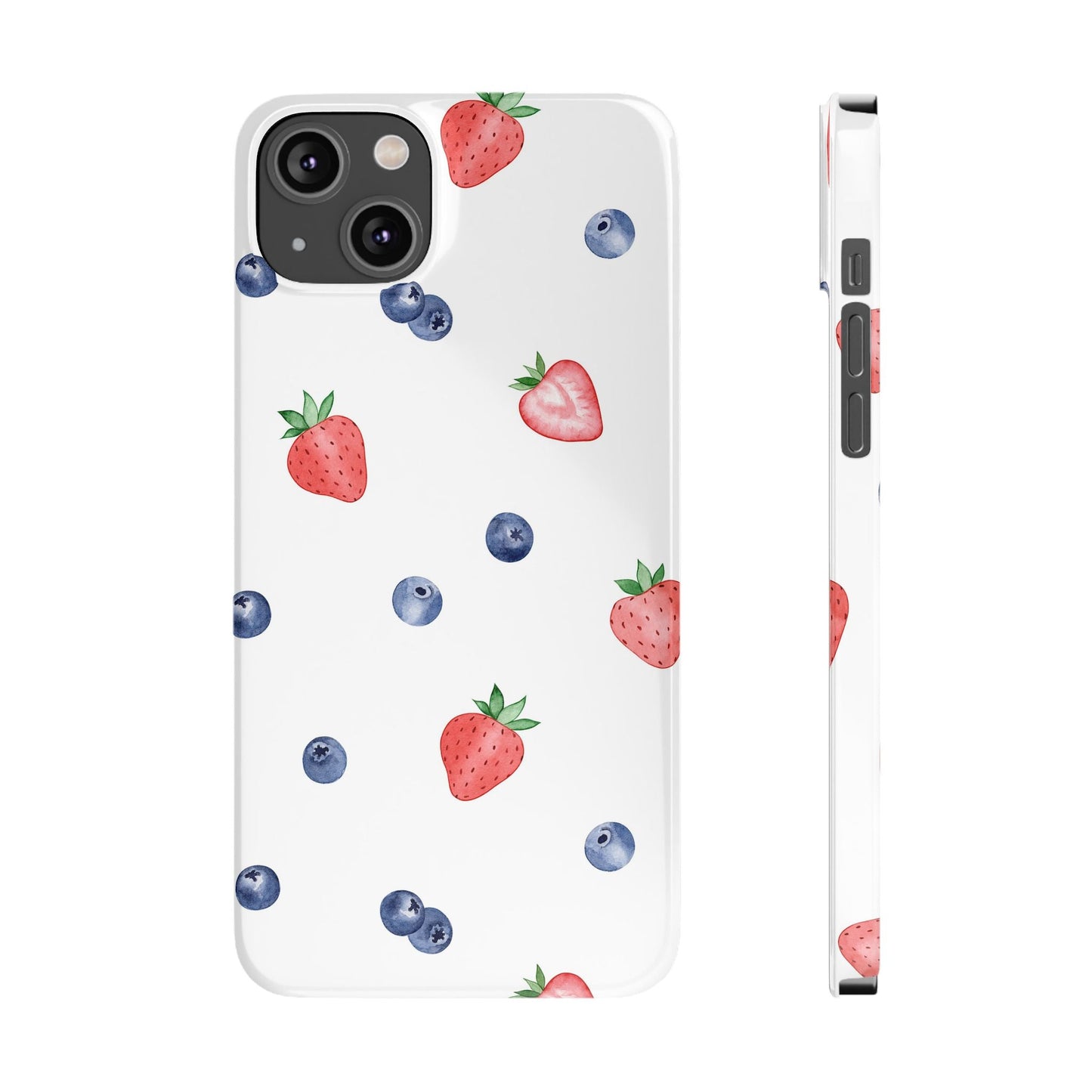 Berries & Cream Slim Phone Case