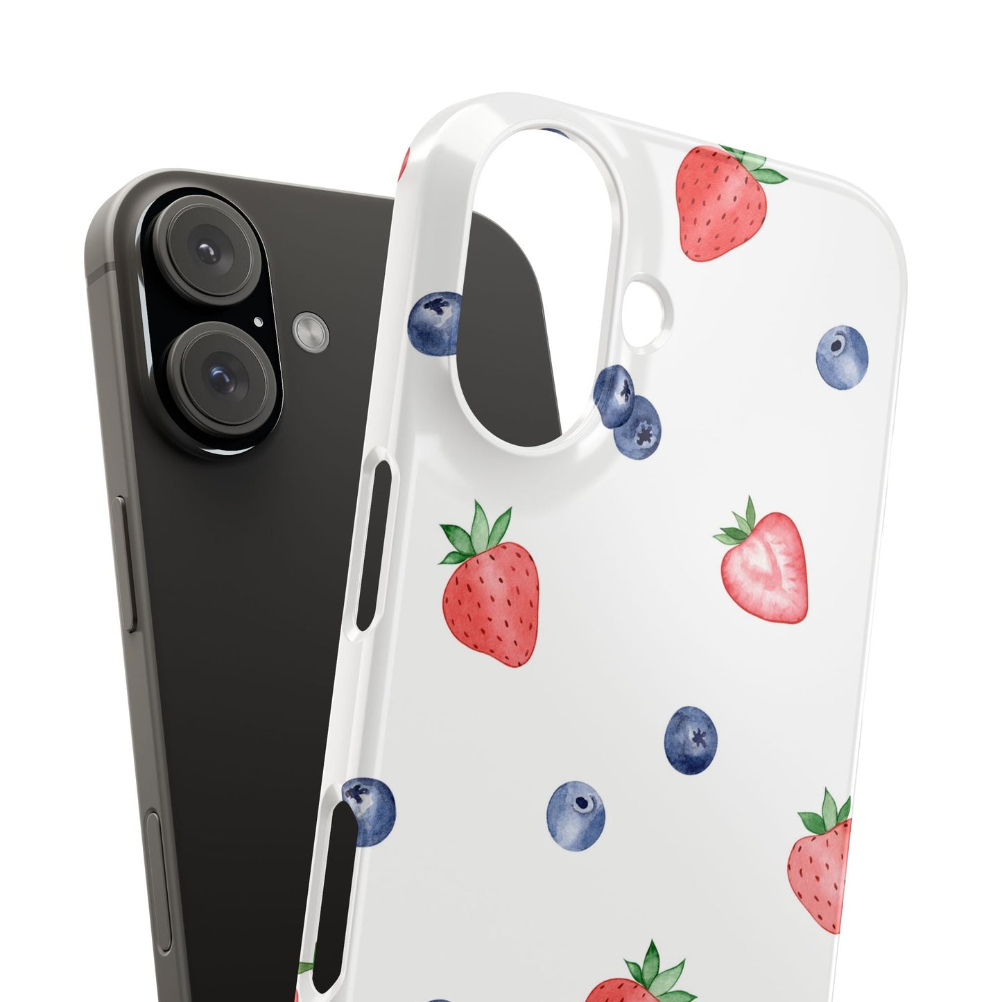 Berries & Cream Slim Phone Case