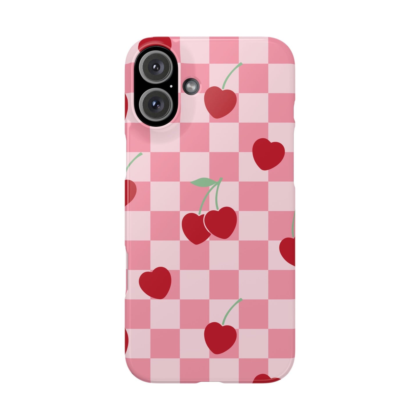 Cherry Checker Phone Case