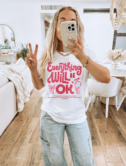 Everything will be okay tee or sweatshirt