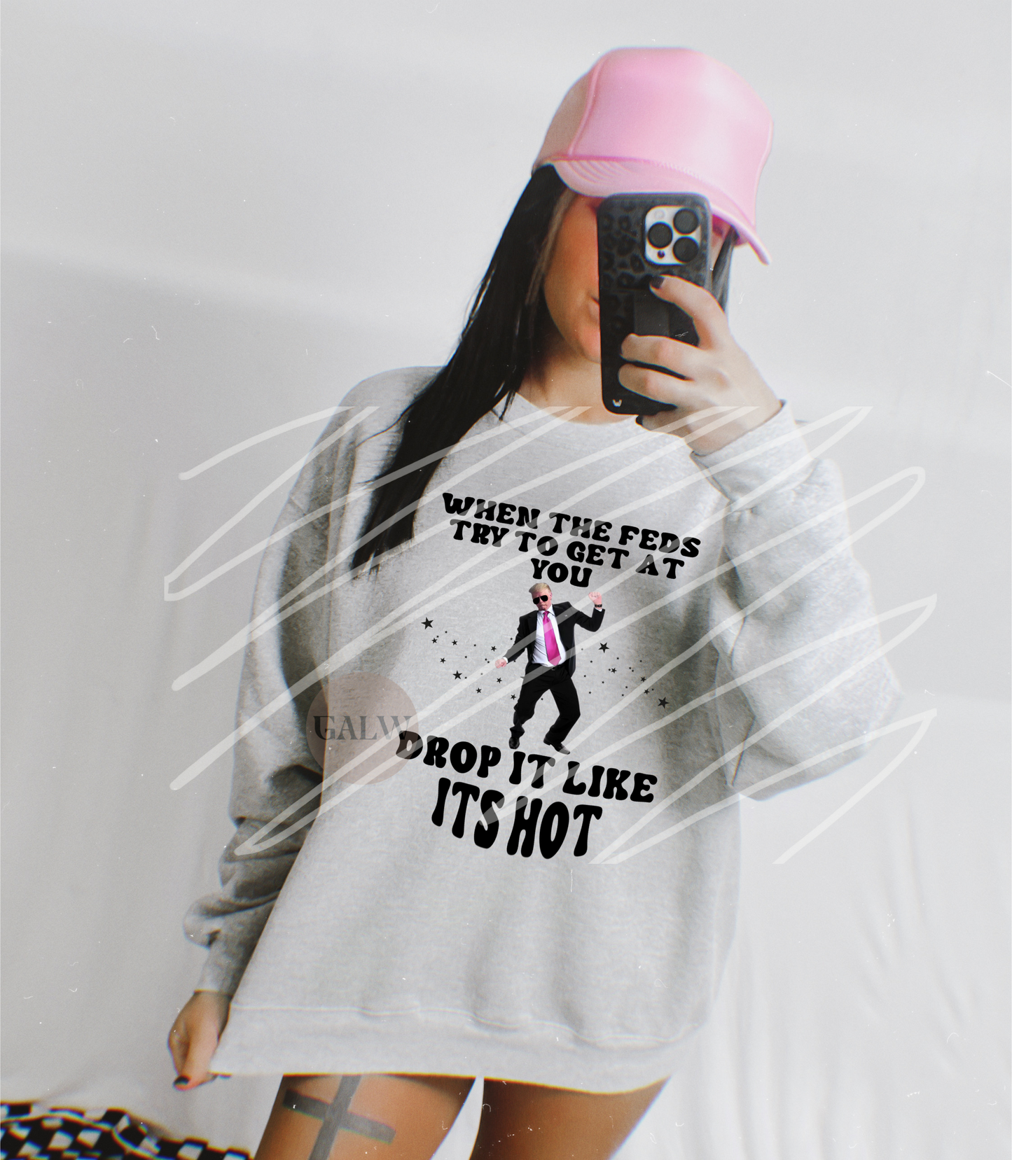 Feds drop it like its hot front design tee or sweatshirt