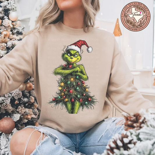 Grinch with Tree