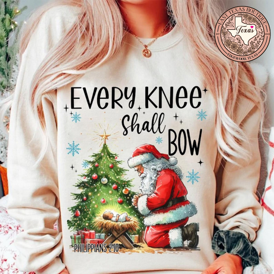 Every knee shall bow