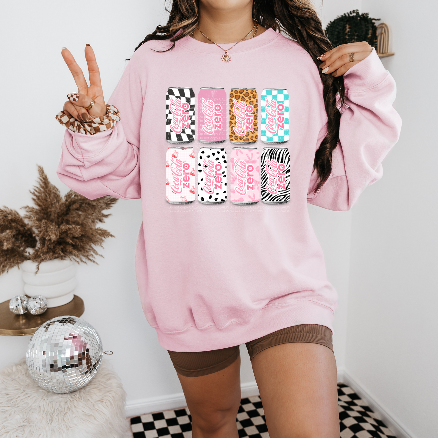 Preppy C ZERO collage tee or sweatshirt