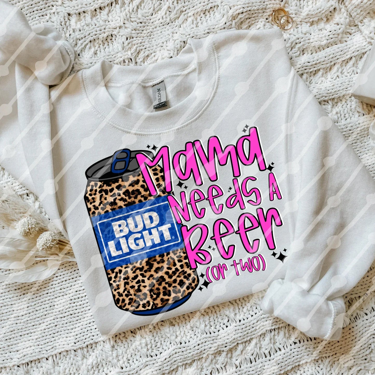 Mama needs a beer bud tee or sweatshirt